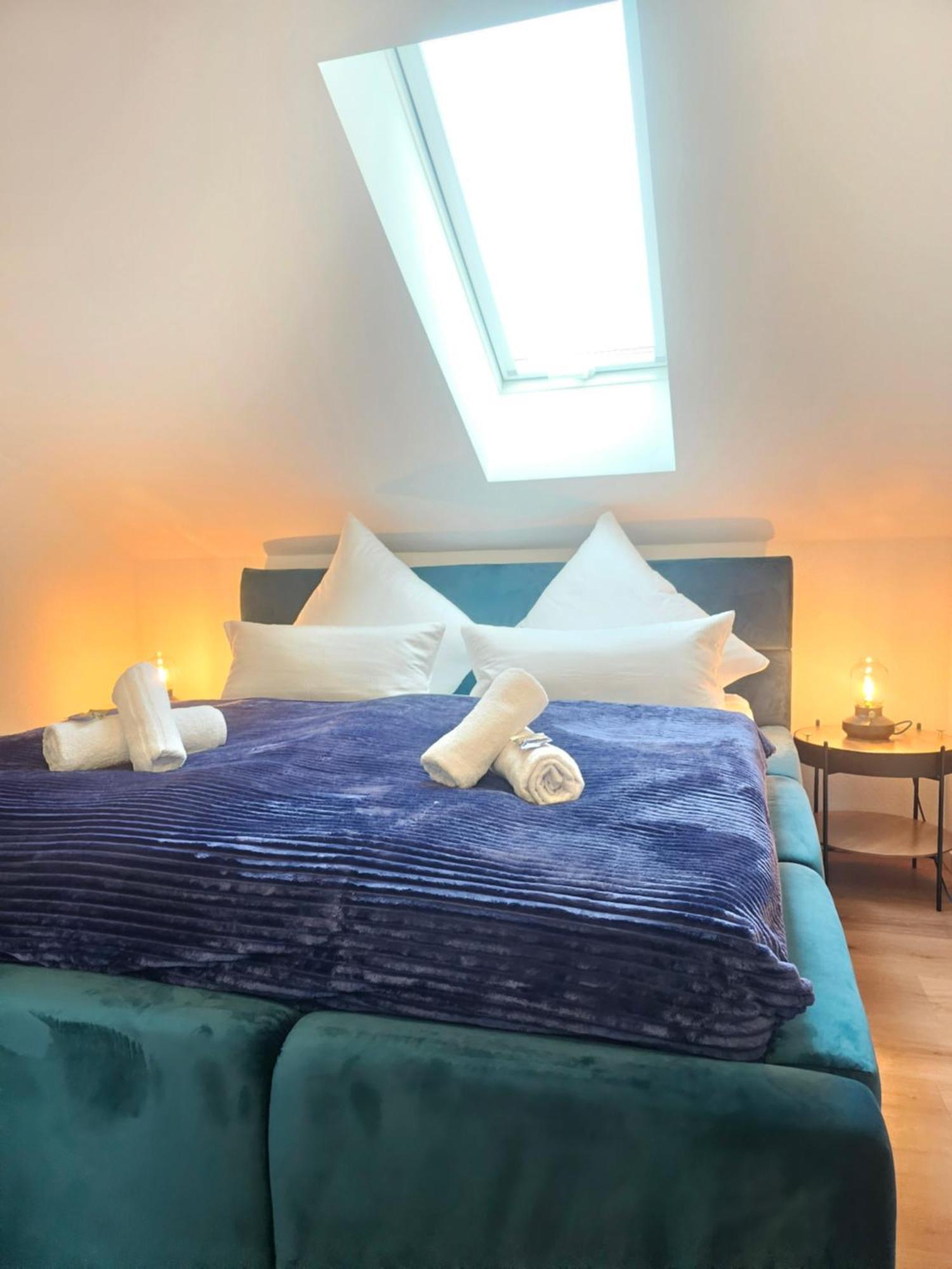 Apartament Design-Penthouse I 90Qm I Europapark 20 Min I Boxspring I Nespresso I Parking Lahr  Zewnętrze zdjęcie