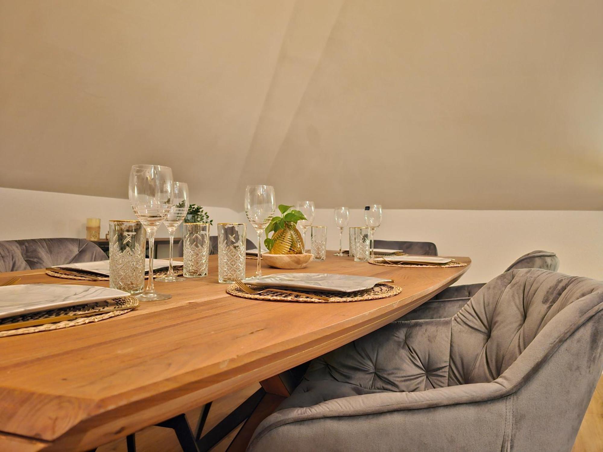Apartament Design-Penthouse I 90Qm I Europapark 20 Min I Boxspring I Nespresso I Parking Lahr  Zewnętrze zdjęcie