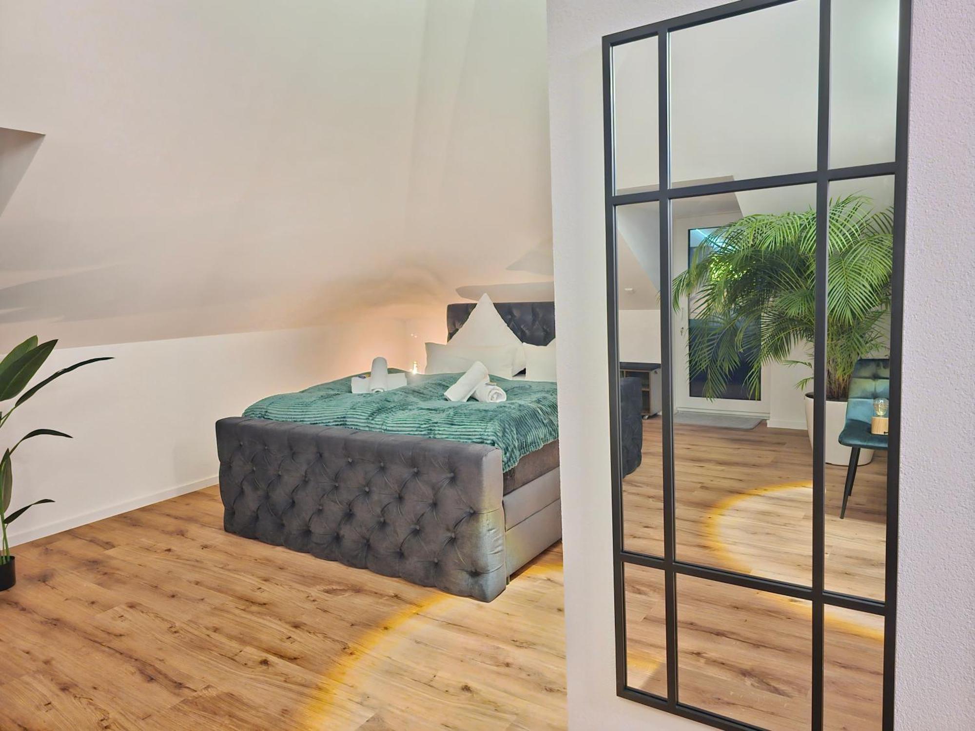 Apartament Design-Penthouse I 90Qm I Europapark 20 Min I Boxspring I Nespresso I Parking Lahr  Zewnętrze zdjęcie
